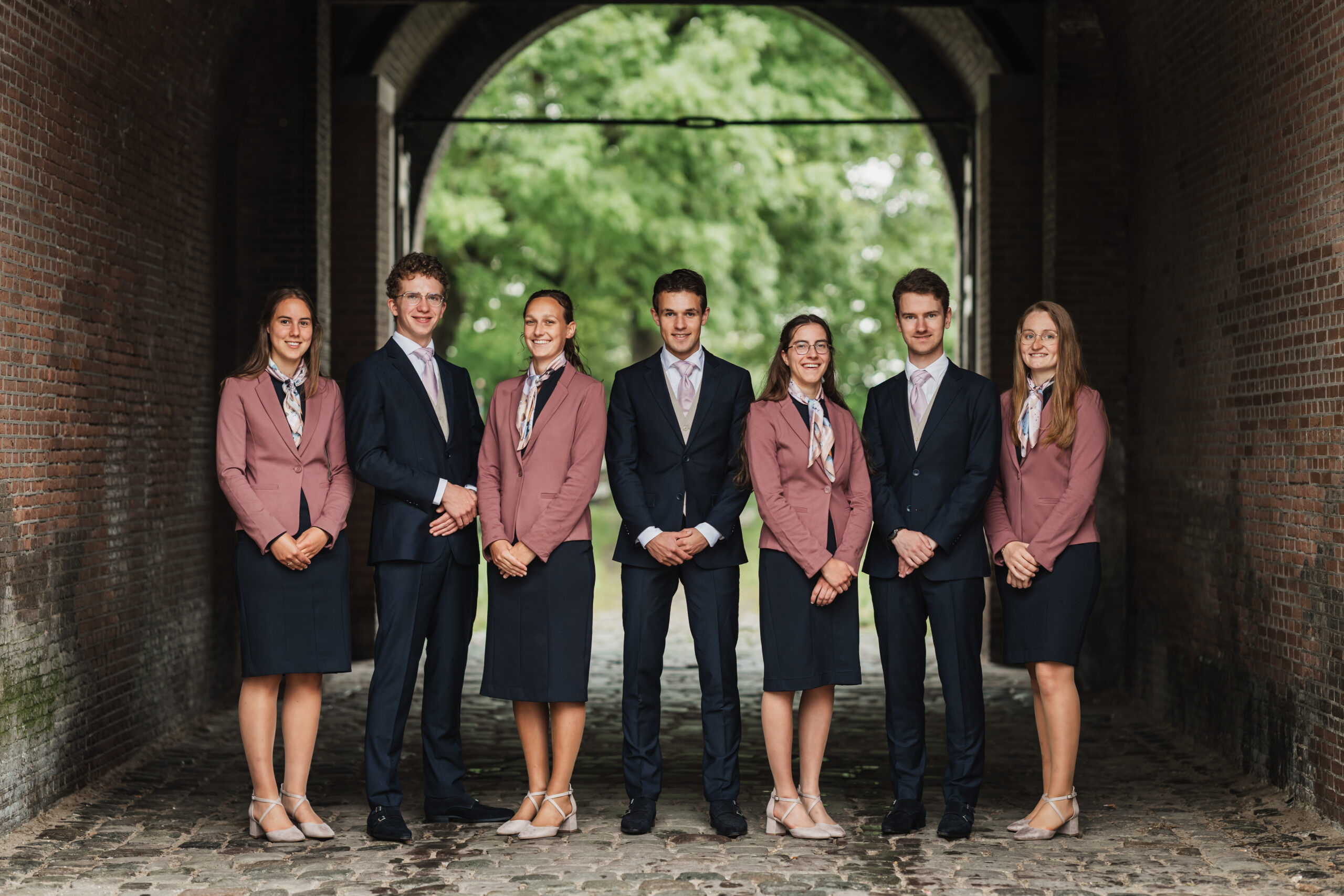 Bestuur Solidamentum kring Gouda 2026-2027 V.l.n.r.: Annelien Voets, Lennart de Zeeuw, Mirjam van Zuidland, Jan-Peter van der Tang, Agnes Vlot, Sven Goedegebuure, Celine Westeneng